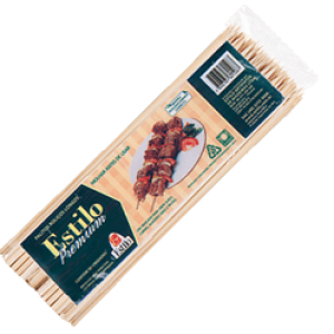 PALITO ROLIÇO BAMBU 3mm X 300mm