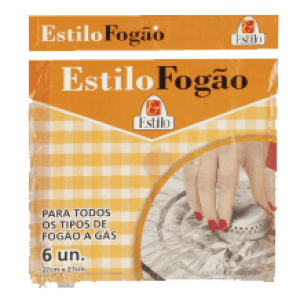 Estilo Fogão 27 x 27 6 unidades